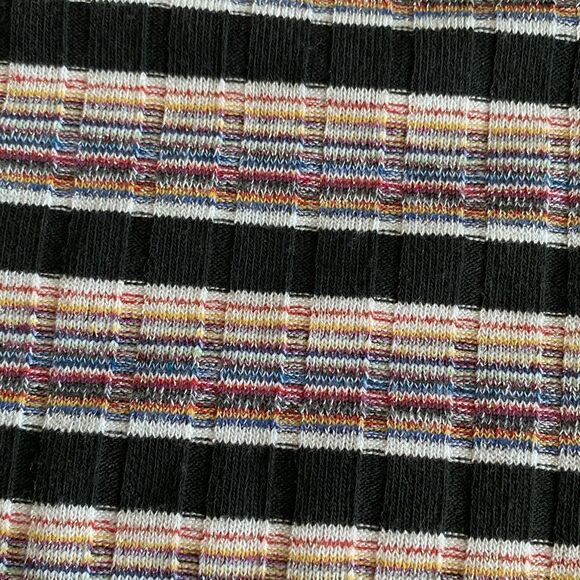 Rafaella 3/4 Sleeves Striped Top - Picture 5 of 6